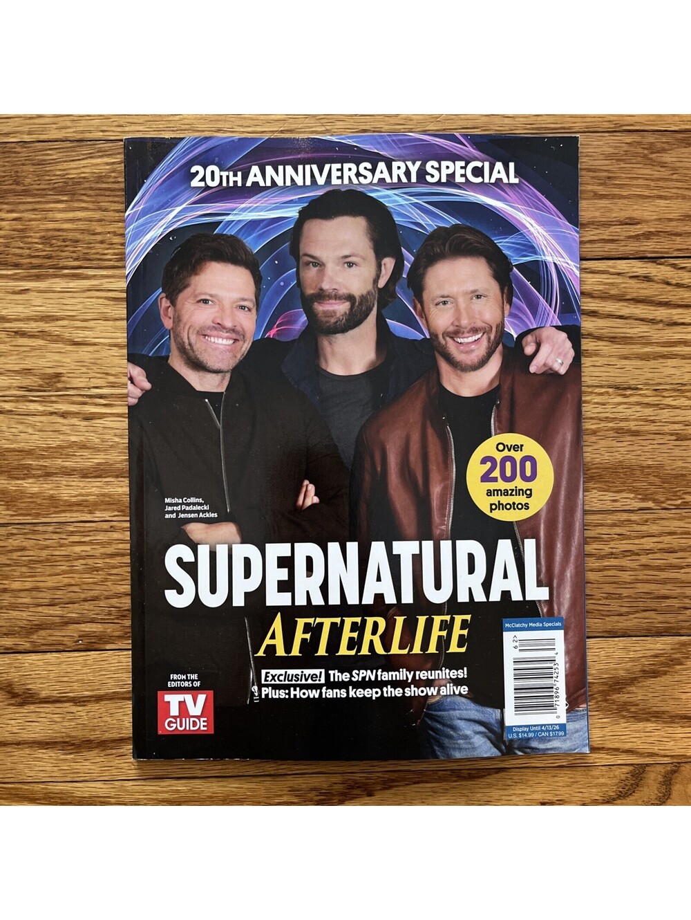 2026 SUPERNATURAL AFTERLIFE TV GUIDE Special Edition 20th ANNIVERSARY SPECIAL